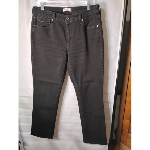 Levi's 505 ladies jeans black no size tag see measurements - Picture 1 of 7